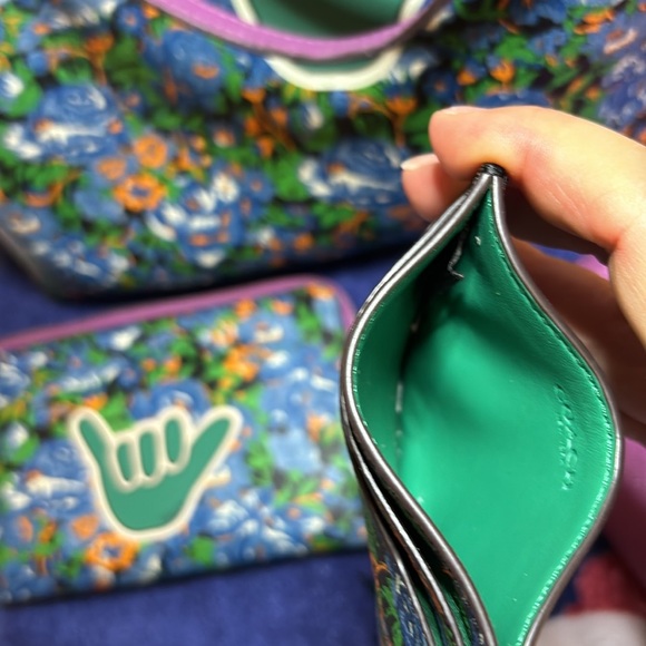 Authentic Coach Hang Loose LE 2017 reversible tote plus extras 4 pc - Picture 4 of 5